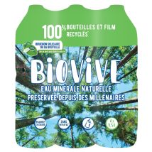 Eau Minérale Naturelle Plate Biovive