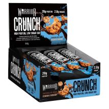 Barre Crunch Bar 64g Warrior (lot De 12) Cookie