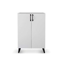 Armoire Multi - Meuble À Chaussures Catter House Rodas Blanc 60x33x87cm