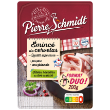 Emincé De Cervelas Pur Porc Pierre Schmidt