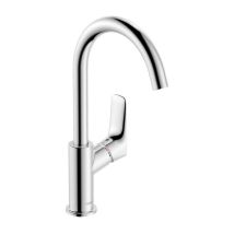 Logis Mitigeur De Lavabo 210 Hansgrohe 71130000 Bec Haut Avec Tirette Et Vidage Synthétique