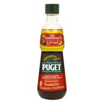 Puget - Vinaigrette Légère Biphasée, Balsamique, Tomates & Tomates Séchées Puget - La Bouteille De 330ml