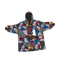 Sweat En Polaire Spiderman Oversize Multicolors - Taille Enfant