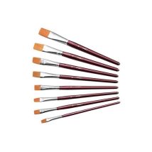 Jpc Creations Pinceau Brosse Fibres Synthétiques Ocre Jaune N° 6