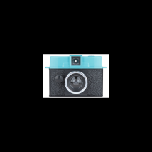 Appareil Photo 110 Diana Baby Plastique Bleu Et Noir Compact Lomography