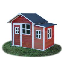 Cabane Bois Loft 150 Rouge