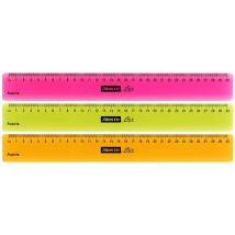 Règle Souple - Flex Fluo - 30 Cm - Assorti Couleurs Fluo - Aristo