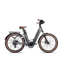 Vélo Électrique Mihogo Air Max En Carbone, Double Batterie, Autonomie 190 Km, Noir