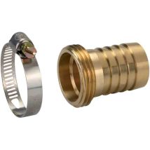 Raccord Cannelé Mâle Laiton Ø 15 Mm - 20 X 27 Mm