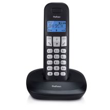 Profoon Pdx-1100 - Téléphone Sans Fil Avec 1 Combiné, Noir