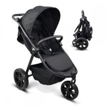 Poussette 3 Roues Mobiclinic Roues Tout Terrain Guidon Mono-levier Pliable En Un Clic Jusqu'à 22 Kg Agnes