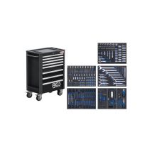 Servante D'atelier 8 Tiroirs Bgs Technic - 234 Outils - 4113