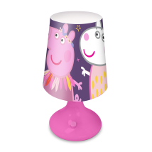 Veilleuse Peppa Pig - Peppa Et Suzy - Rose - 18 Cm