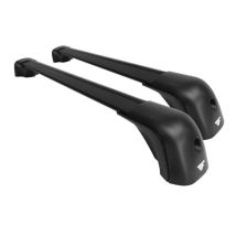 Farad Barres De Toit Compact Black Pour Peugeot 1007 2005-2009 Avec Barres Longitudinales