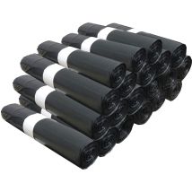 500 Sacs Poubelle Grande Capacité 50l - Lien De Fermeture, Ultra Résistant, Anti-fuit