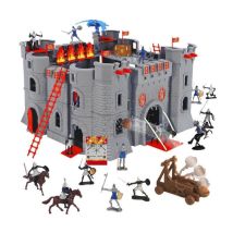 Starlux – Château Fort Avec Figurines