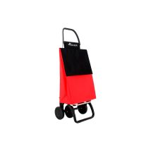 Chariot De Courses Basique Ln 4 Rouge - Noir - - Import > Gamme Bricolage