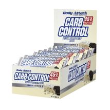 Boîte Carb Control High Protein Bar (15x100g) Chocolat Blanc Cookie Barres Protéinées