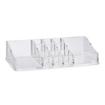 Organisateur De Maquillage Berilo 6103-x Transparent 9 X 4,5 X 22,7 Cm