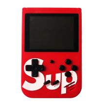 Smtk Mini Retro Console Écran Intégré 400 Jeux Rouge