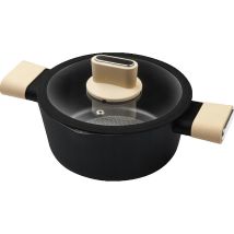 Casserole Lamart Lt1218 Beige Et Noir 2,4 Litres
