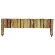 Bordure À Planter - Pinède Bois Naturel, H.35 X L.112 Cm