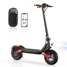 Isinwheel T8 Abe Scooter Électrique Tout Terrain 500w Moteur 48v15ah Batterie Équitation Extérieure 10 Pouces Pneus Tout