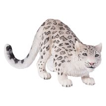 Figurine De Léopard Des Neiges Mojo Wildlife 387243 - Jouet Réaliste
