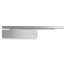 Ferme-porte Pack Ts 98 Xea Aluminium Brossé Argent Ral 9006 327x59x60 Mm Dorma