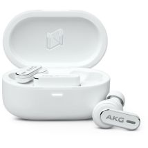 Ecouteurs Sans Fil Akg N5 Hybrid Bluetooth Avec Réduction Active Du Bruit Blanc