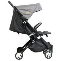 Looping Poussette Squizz 3 Dès La Naissance, Pliage Compact 1 Main Intense Grey