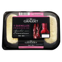 Giraudet - Quenelles Fraîches De Brochet Aux Écrevisses Giraudet - La Barquette De 4 - 320 G