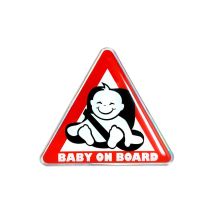 Autocollant Bébé À Bord En 3d Pour Chaise - Sécurisez Vos Déplacements