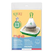 Kiviks 6 Sacs Filtrants Pour Bacs À Litière - Taille M