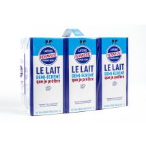 Lait Demi-ecrémé Stérilisé Uht Verneuil