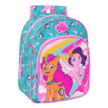 Cartable My Little Pony Magic Rose Turquoise 26 X 34 X 11 Cm