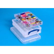 Really Useful Boxes 4l Box Avec 2x 15 Diviseur Transparent