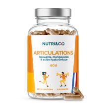 Formule Articulations - Confort Articulaire & Protection des os - Boswellia Mangoustan - 60 Gélules Nutri&Co