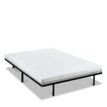 Ensemble Venus 90x200 Cm Matelas Mousse Haute Densité + Sommier Métal