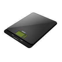 Haeger Ks-005.007a Escabeaux De Cuisine Noir Comptoir Rectangle Balance De Ménage Électronique