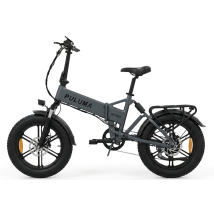 Vélo Électrique Pliable Fat Bike 20" Puluma Eb Fm-2.0, 48v 15ah Removoible, Gris