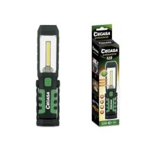 Lampe De Poche Led Magnétique Professionnelle Cegasa - Cob Latérale, Led Supérieure Et Éclairage