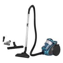 KUBO Aspirateur traîneau sans sac, Collecteur 2.5L, Système multi-cyclone, Filtre HEPA 12, Compact et léger, 79dB