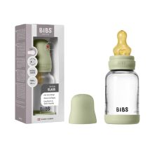 Baby Glass Bottle. 120ml Biberon En Verre. Anti-colique. Embout Rond En Latex De Caoutchouc Naturel. Favorise