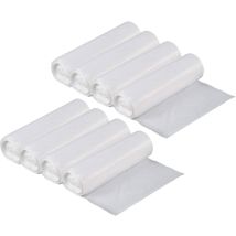 8 Rouleaux De 25 Sacs - 200 Sacs Poubelle Capacité 110l - Lien De Fermeture