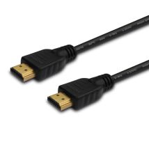 Savio Cl-05 Câble Hdmi 2 M Hdmi Type A (standard) Noir