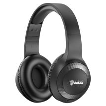 Casque Bluetooth Pliable Avec Microphone Intégré Et Boutons Contrôles Noir Inkax