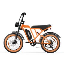 Pvy A20 Vélo Électrique Pliable Fat Bike 20", Batterie 48v 20ah, Orange