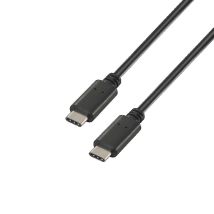 Câble Usb Aisens Usb-c 3 Mètres Noir Plug-and-play