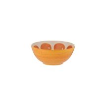 Bol Ovale Orange Typhoon Design Ovale, Couleur Vive, Idéal Fruits - Typhoon